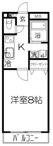パークサイド土呂の間取り画像