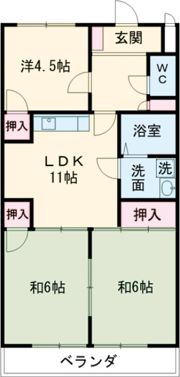 アメニティ板倉の間取り画像