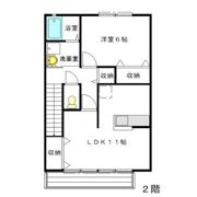 フォレットフォンティーヌBの間取り画像