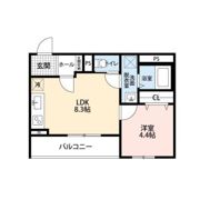 リーブルファイン西浦和 1号棟の間取り画像