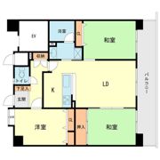 ロワールマンション春日原 202号の間取り画像