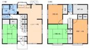 桑原7丁目一戸建の間取り画像