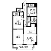 G+HONMACHIの間取り画像
