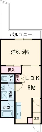 ベルガ足立の間取り画像