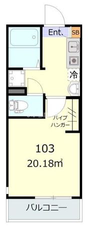H．Aホライゾンの間取り画像