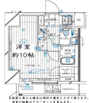 レガリス亀戸の間取り画像