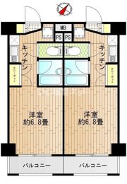 エクセラ大船の間取り画像