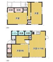 植下町戸建の間取り画像