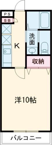 SAKASU AZABUの間取り画像