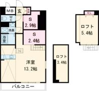 Ark PaL（アークパル）の間取り画像