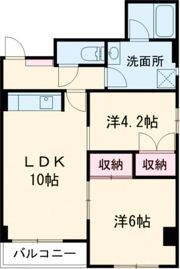 サンアイヒルズ東大通の間取り画像
