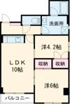 サンアイヒルズ東大通の間取り画像