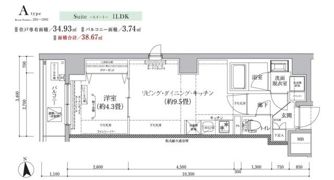 アイルグランデ亀戸の間取り画像