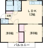 スクエア3の間取り画像