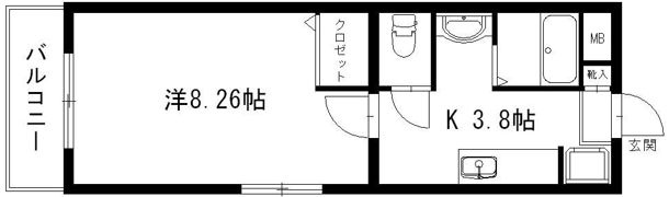 モルトの間取り画像