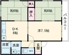 Tハイツの間取り画像