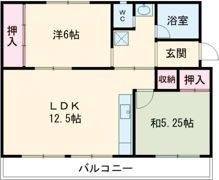 ヴィラナリー中間Ⅱ 3号棟の間取り画像
