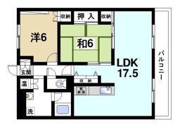 グランドパレス奈良の間取り画像