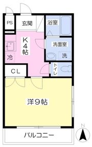フェアリーヒルズ朝日ヶ丘の間取り画像