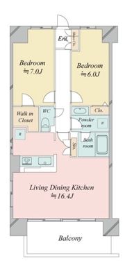 レジディア南千住の間取り画像