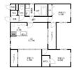 THE SEVENTH NISHIJINの間取り画像