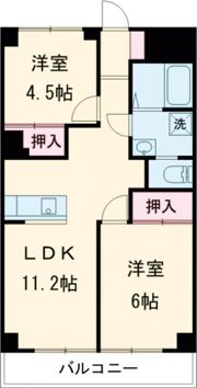 シェモワ前橋の間取り画像