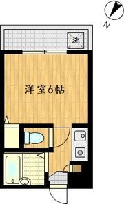 ファインズコート渡田の間取り画像