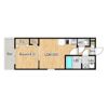 ジーメゾン昭島中神の間取り画像