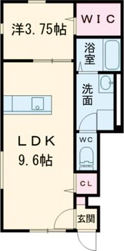 ポーリーハイツの間取り画像