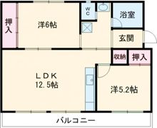 ヴィラナリー中間Ⅱ 5号棟の間取り画像