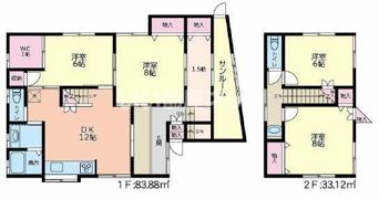 ホワイトピュア西の間取り画像
