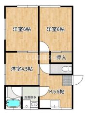 サンハイツAの間取り画像