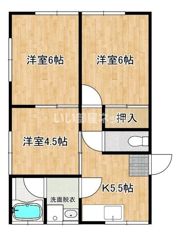 サンハイツAの間取り画像