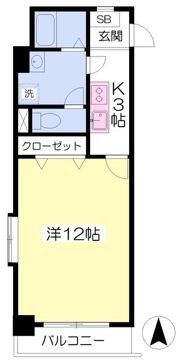 フォルテ小坂の間取り画像