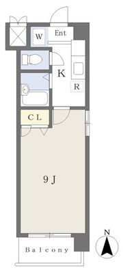ソレジオ喜与町の間取り画像