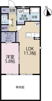 aruROOM高林の間取り画像