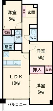 Do鶴見の間取り画像