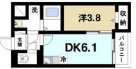 casa南紀寺の間取り画像