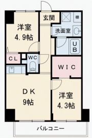ハイラインⅤの間取り画像