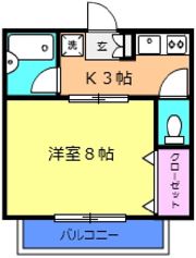 ダイヤモンドローズ梶ヶ谷の間取り画像