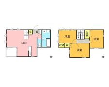大木町アベイルフィールドの間取り画像