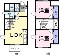 ホワイトローズUの間取り画像