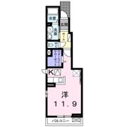 テオーリア小川Ⅰの間取り画像