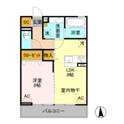 グランパレス 住居の間取り画像