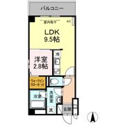 KDT博多駅南レジデンスの間取り画像