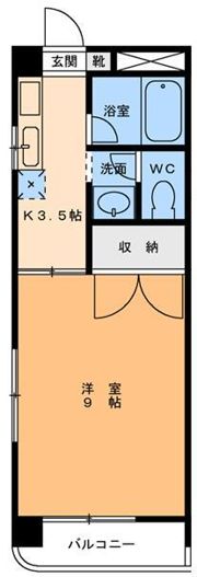 フレンドリーNo．1の間取り画像