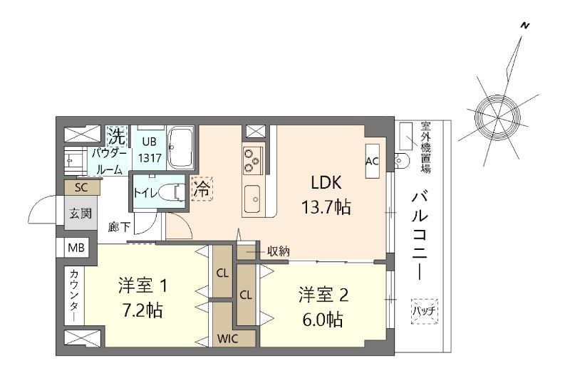 間取図