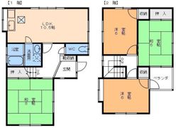 キャピタルタウンの間取り画像