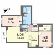 シャーメゾン グレイス魚橋の間取り画像