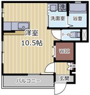 シャトルクレスト向山Cの間取り画像